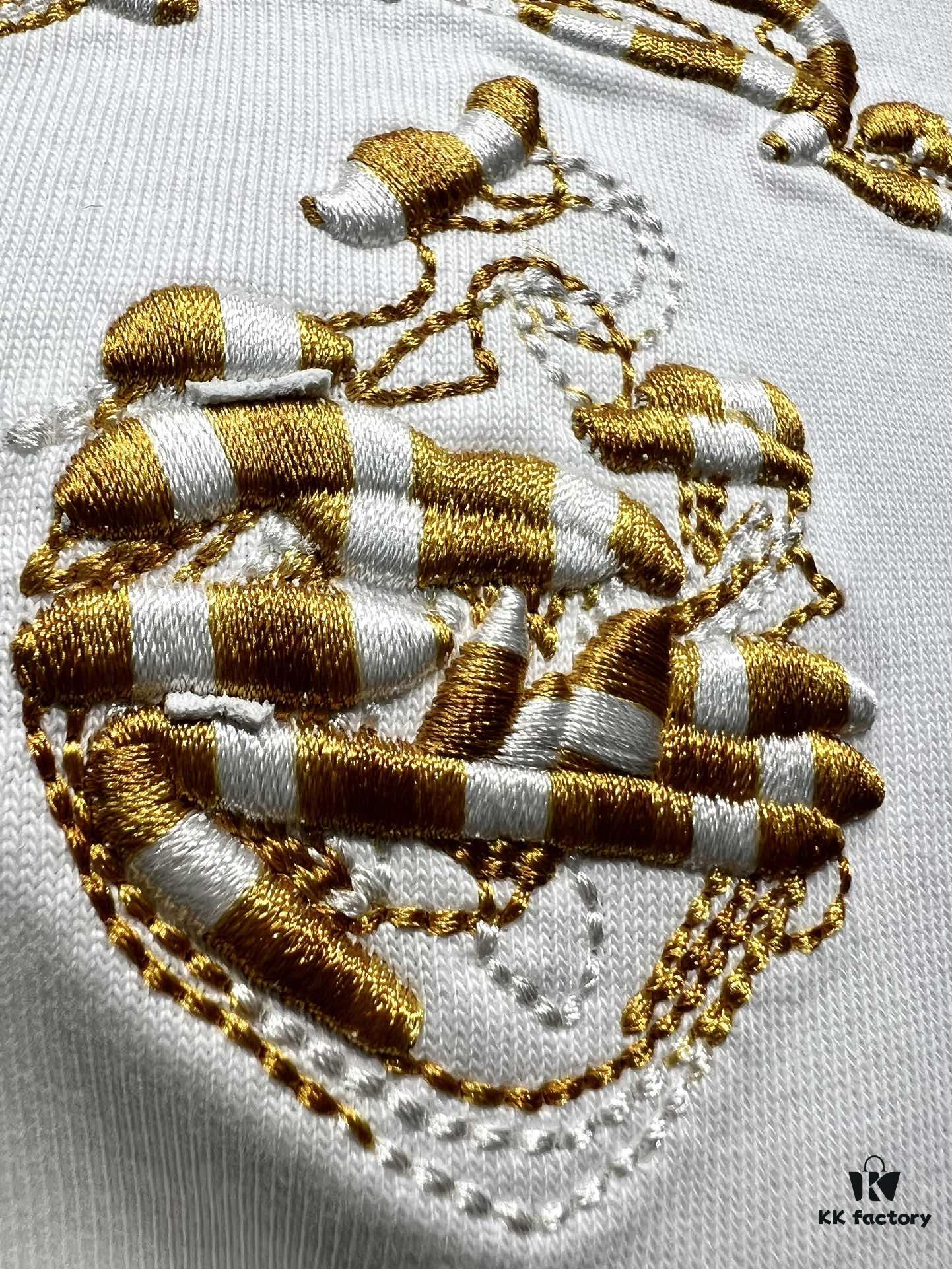 6931a0f2ccd8ab3d7af94d2e PRADA* Prada Jacquard Embroidery Large Logo Short Sleeve T-Shirt