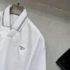 Prada Top Quality Original Single Double-Breasted Lapel Shirt