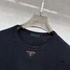6931a0f5ccd8ab3d7af94d6d PRADA Triangle Logo Short Sleeve T-Shirt