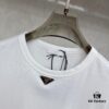 6931a0f6ccd8ab3d7af94d76 PRADA Logo Triangle Short Sleeve T-Shirt