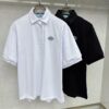 6931a0f6ccd8ab3d7af94d7b Prada Embroidered Collar Polo Shirt