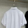 Prada Embroidered Collar Polo Shirt