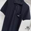 6931a0f7ccd8ab3d7af94d92 PRADA Original Design Premium Polo Shirt with Pocket Steel Logo