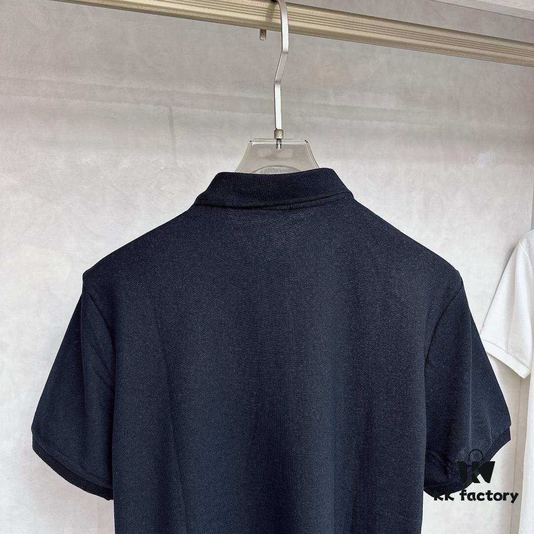 6931a0f7ccd8ab3d7af94d95 PRADA Original Design Premium Polo Shirt with Pocket Steel Logo