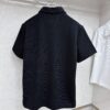 6931a0f8ccd8ab3d7af94da6 PRADA Waffle-Weave Triangular Logo Polo Shirt