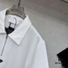 Prada Waffle-Weave Triangular Logo Polo Shirt