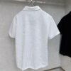Prada Waffle-Weave Triangular Logo Polo Shirt