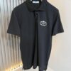 6931a100ccd8ab3d7af94e43 Prad* P*da 2025 Spring and Summer New Arrival Classic Short-Sleeve Polo Shirt Made from 100% Imported Premium Piqué Cotton with Embroidered Chest Logo