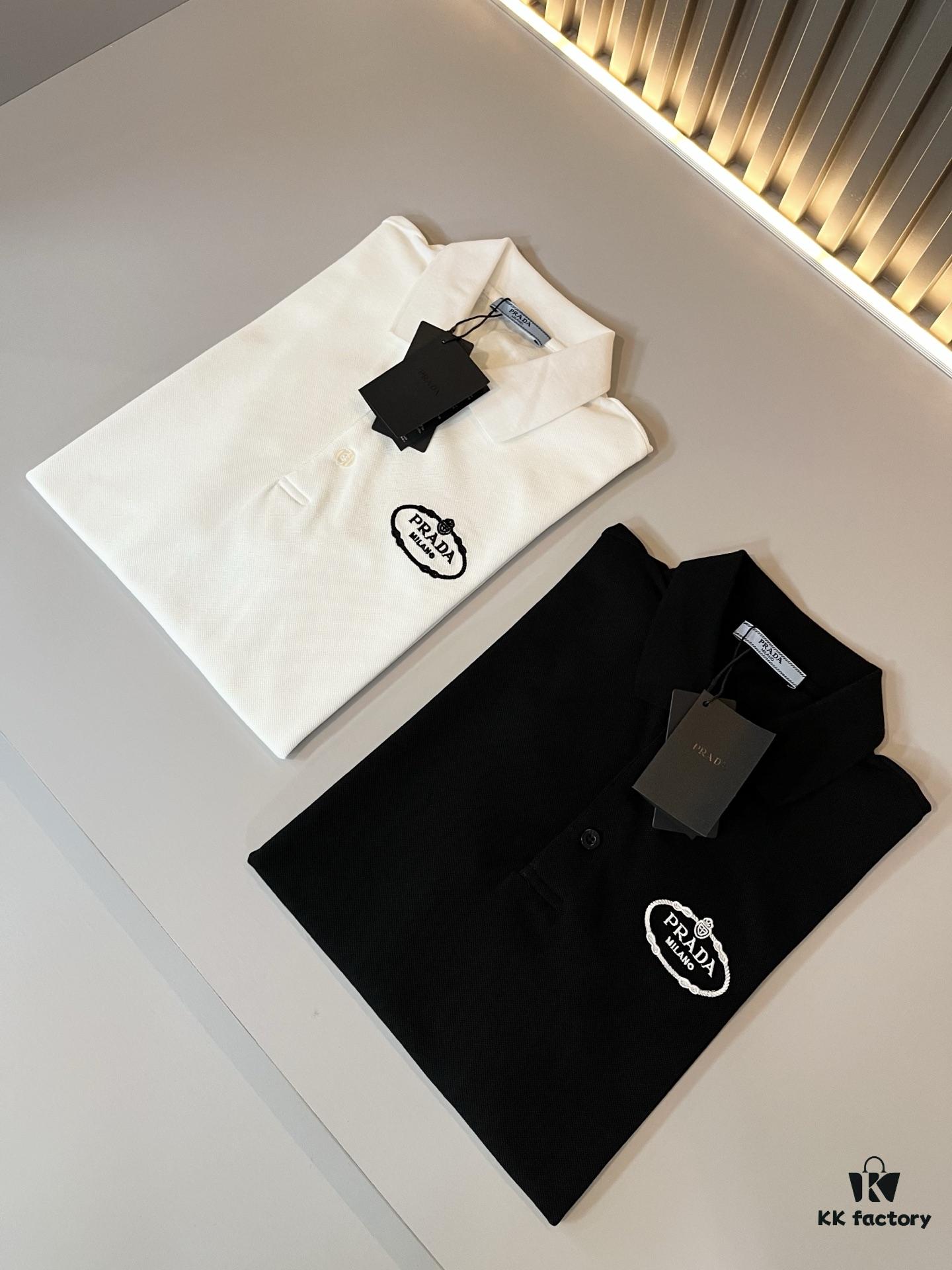 6931a100ccd8ab3d7af94e4b Prada 2025 Spring and Summer New Classic Short-Sleeve Polo Shirt