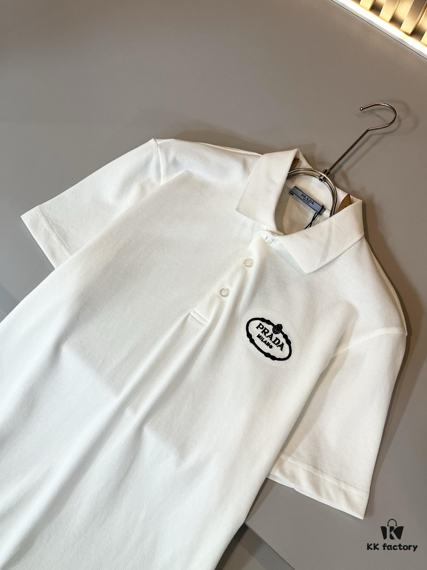 6931a100ccd8ab3d7af94e4e Prada 2025 Spring and Summer New Classic Short-Sleeve Polo Shirt