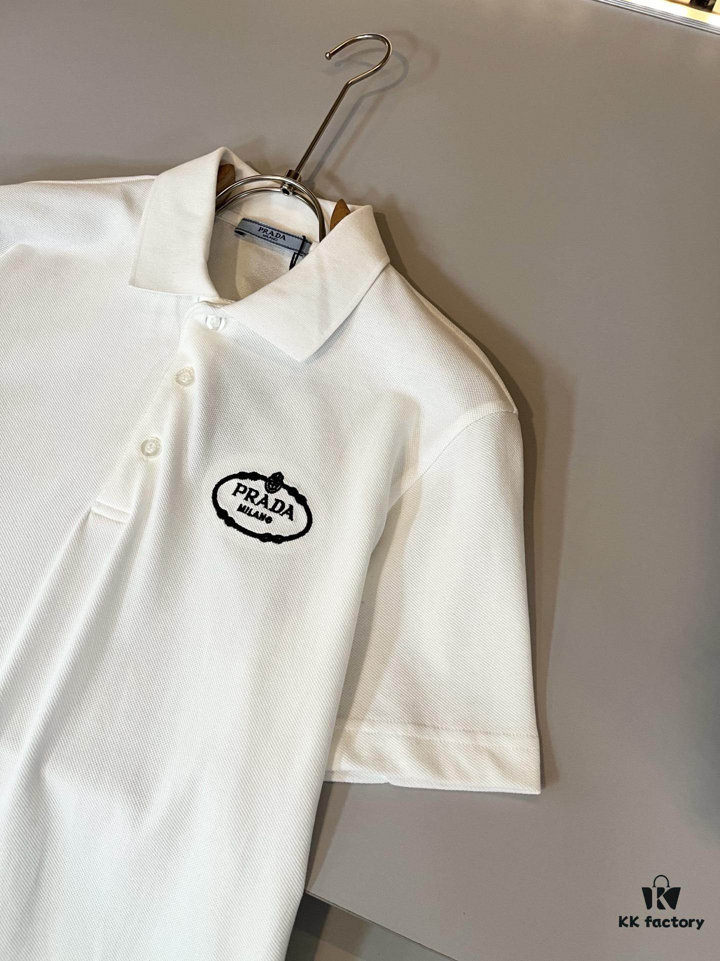 6931a101ccd8ab3d7af94e4f Prada 2025 Spring and Summer New Classic Short-Sleeve Polo Shirt