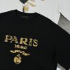 6931a101ccd8ab3d7af94e5f Prada New Arrival 2025 T-Shirt, Unisex Design, Premium Heavy Embroidery with Alphabetic Pattern, 280g High-Quality Soft Cotton, Loose Fit, Ideal for Everyday Wear