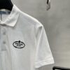 6931a102ccd8ab3d7af94e6a PRADA 2025S New Arrival Recommended Classic Embroidered Polo Shirt
