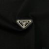 6931a103ccd8ab3d7af94e7c PRAD* Prada 25s New Arrival Unisex T-Shirt with Embroidered Back Logo, Contrast Pink Design, Triangle Metal Badge on Chest, 280g Pure Cotton Fabric, Classic Brand Lettering, High-Fashion Streetwear