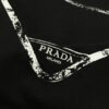6931a104ccd8ab3d7af94e92 PRAD* Prada 25s New Arrival T-Shirt, Unisex Design, Innovative Embroidered and Heat-Transfer Graphic with Double-Layer Craft, Full-Dimensional Texture, Iconic Brand Lettering Front and Inverted Triangle Logo Back, Striking LOGO Visual Impact, 280g Pure Cotton Fabric, Soft and Comfortable, Extremely Stylish, Triple Tags Attached