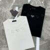 6931a106ccd8ab3d7af94ea4 PRADA New Arrival Unisex T-Shirt 25S – Official Website Launch, 3D Embroidered Logo Design with Classic Leather Triangle Badge, Premium 40-Single 260g Cotton Fabric, Breathable and Comfortable, Essential Wardrobe Piece for Layering or Wearing Alone
