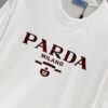 6931a107ccd8ab3d7af94ea9 Prada 25SS New Arrival Round Neck T-Shirt! Must-Have for Trendsetters! Custom 3D Rubber Logo on Chest, Classic Colors with Stylish Appeal, Youthful and Vibrant Look! Crafted from 280g High-Quality Cotton, Exceptionally Comfortable to Wear and Touch, Smooth and Premium Feel!