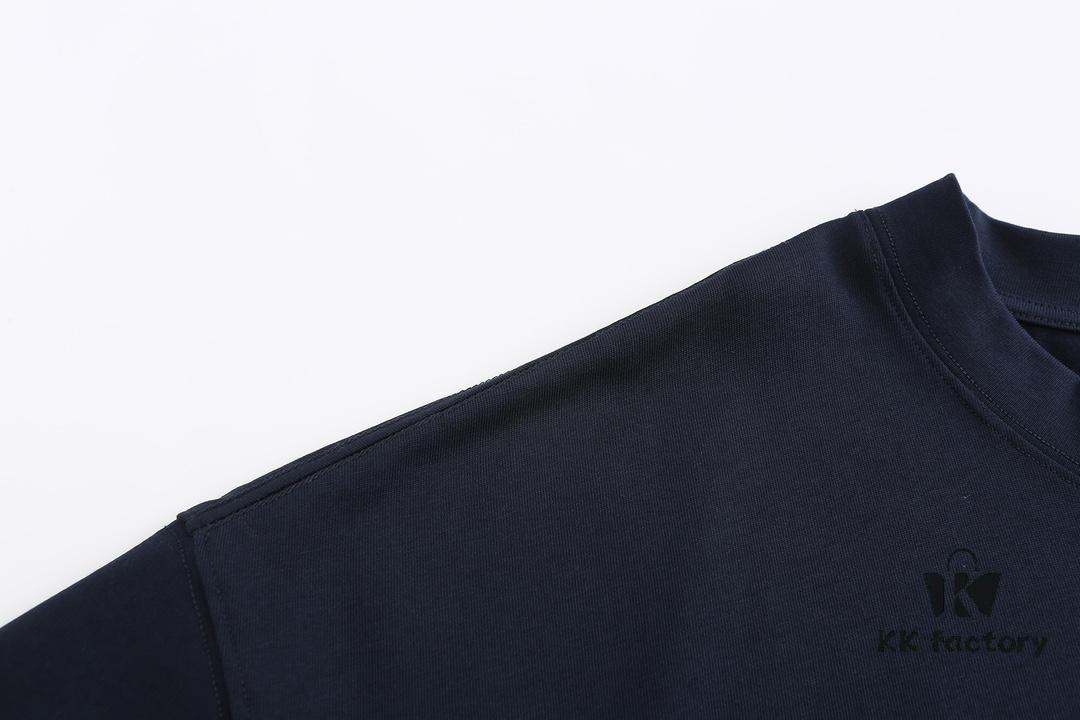 6931a108ccd8ab3d7af94ecb PRADA 2025 Fall Spring/Summer Collection Logo Print Short-Sleeve T-Shirt, Premium Quality, Custom-Woven 270G 32-Count Double-Yarn Pure Cotton Fabric, Relaxed Fit Unisex Design