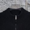 6931a10accd8ab3d7af94eea Prada Jacquard Letter Knit Sweater Coat Y077