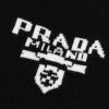 6931a10accd8ab3d7af94ef3 Prada Jacquard Letter Knit Sweater Coat Y077