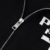 6931a10accd8ab3d7af94ef4 Prada Jacquard Letter Knit Sweater Coat Y077