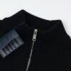 6931a10accd8ab3d7af94ef5 Prada Jacquard Letter Knit Sweater Coat Y077