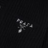 6931a10cccd8ab3d7af94f10 PRADA Wool Cardigan, Coarse Knit, Premium Craftsmanship, Imported Yarn with Soft Finish, Embroidered Chest Logo, Authentic Reproduction