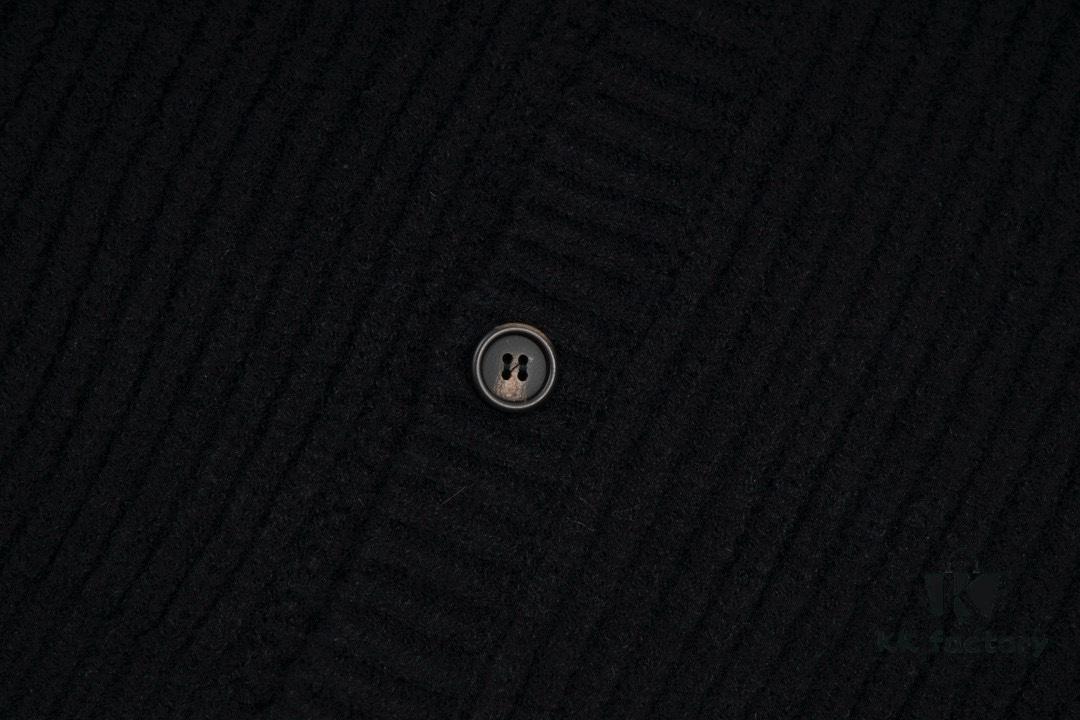 6931a10cccd8ab3d7af94f11 PRADA Wool Cardigan, Coarse Knit, Premium Craftsmanship, Imported Yarn with Soft Finish, Embroidered Chest Logo, Authentic Reproduction