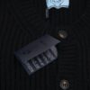 6931a10cccd8ab3d7af94f14 PRADA Wool Cardigan, Coarse Knit, Premium Craftsmanship, Imported Yarn with Soft Finish, Embroidered Chest Logo, Authentic Reproduction