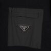 6931a10dccd8ab3d7af94f22 PRADA/Prada 22SS Triangle Logo Pocket Knit Long-Sleeve Sweater