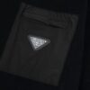 6931a10dccd8ab3d7af94f29 PRADA/Prada 22SS Triangular Logo Pocket Knitted Long-Sleeve Sweater