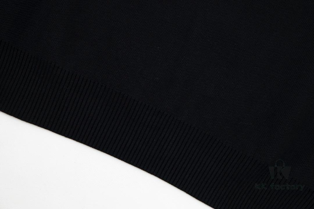 6931a10dccd8ab3d7af94f2b PRADA/Prada 22SS Triangular Logo Pocket Knitted Long-Sleeve Sweater