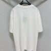 PRADA 25SS Letter Short-Sleeve T-Shirt, Made from 300g 100% Cotton Fabric with Washed Finish for Enhanced Softness and Comfort, Skin-Friendly, Breathable, and Anti-Pilling
