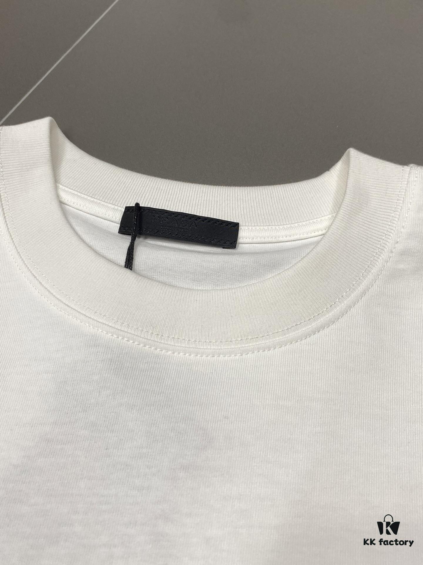 6931a10fccd8ab3d7af94f56 Prada Men's Casual Short-Sleeve T-Shirt, Exclusive New Arrival, Original Order, High-End Custom, Premium Quality, Fashionable and Versatile Bestseller