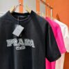 6931a111ccd8ab3d7af94f7c PRADA 2025 Spring/Summer New Short Sleeve T-Shirt! Runway-Inspired Fashion Casual Tee with Signature Logo Design! Premium 260g 100% Cotton Fabric, Soft and Skin-Friendly Texture, Exceptional Comfort and Breathability. A Gender-Neutral Unisex Style for Couples, Redefining Contemporary Fashion Elegance. Distinguished from Market Versions ️ High-End Collection!