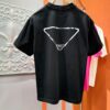 6931a111ccd8ab3d7af94f82 PRADA 2025 Spring/Summer New Short Sleeve T-Shirt! Runway-Inspired Fashion Casual Tee with Signature Logo Design! Premium 260g 100% Cotton Fabric, Soft and Skin-Friendly Texture, Exceptional Comfort and Breathability. A Gender-Neutral Unisex Style for Couples, Redefining Contemporary Fashion Elegance. Distinguished from Market Versions ️ High-End Collection!