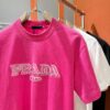 6931a112ccd8ab3d7af94f85 PRADA 2025 Spring/Summer New Short Sleeve T-Shirt! Runway Pattern Fashion Casual Tee with Designer Logo – Premium 260g 100% Cotton Fabric, Soft and Skin-Friendly, Exceptionally Comfortable and Breathable. Unisex Couple Style Redefines Modern Fashion Elegance. Exclusive High-End Collection, Distinguished from Market Versions