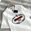 6931a115ccd8ab3d7af94fc5 PRADA 2025 Spring/Summer New Unisex Short Sleeve T-Shirt, Exclusive Launch – Classic and Fashionable Design with Signature Logo Embroidery, Made from 100% Imported Pure Cotton