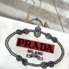 6931a116ccd8ab3d7af94fc9 PRADA 2025 Spring/Summer New Unisex Short Sleeve T-Shirt, Exclusive Launch – Classic and Fashionable Design with Signature Logo Embroidery, Made from 100% Imported Pure Cotton