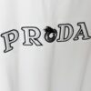 6931a116ccd8ab3d7af94fcf Prada High-End SS25 Spring/Summer Collection, In-Store Exclusive, Premium Channel Release, Embroidered Logo Relief Series, Crew Neck Short-Sleeve T-Shirt with Slightly Relaxed Fit