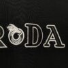 6931a117ccd8ab3d7af94fe3 Prada High-End SS25 Spring/Summer Collection, In-Store Retail Quality, Embroidered Relief Letter Design, Crew Neck Short-Sleeve T-Shirt with Slightly Loose Fit
