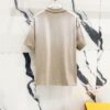 6931a118ccd8ab3d7af94ff0 PRADA/Prada 320g Washed Short Sleeve T-Shirt with Minimalist Triangular Logo Embroidery
