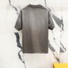6931a118ccd8ab3d7af94ff9 PRADA Washed 320g Short Sleeve T-Shirt with Minimalist Triangular Embroidered Logo