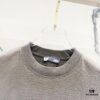 6931a118ccd8ab3d7af94ffd PRADA Washed 320g Short Sleeve T-Shirt with Minimalist Triangular Embroidered Logo