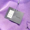 6931a119ccd8ab3d7af95010 PRADA/Prada 320g Washed Short Sleeve T-Shirt with Minimalist Triangular Logo Embroidery
