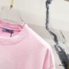 6931a119ccd8ab3d7af95015 PRADA/Prada 320g Washed Short-Sleeve T-Shirt with Minimalist Triangular Logo Embroidery