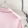 6931a119ccd8ab3d7af95016 PRADA/Prada 320g Washed Short-Sleeve T-Shirt with Minimalist Triangular Logo Embroidery
