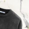 6931a11accd8ab3d7af9501f PRADA/Prada 320g Washed Short Sleeve T-Shirt with Minimalist Triangular Logo Embroidery