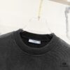 6931a11accd8ab3d7af95022 PRADA/Prada 320g Washed Short Sleeve T-Shirt with Minimalist Triangular Logo Embroidery