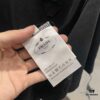 6931a11accd8ab3d7af95025 PRADA/Prada 320g Washed Short Sleeve T-Shirt with Minimalist Triangular Logo Embroidery